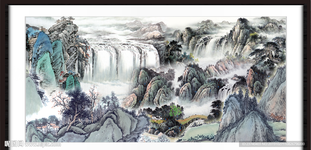 国画山水