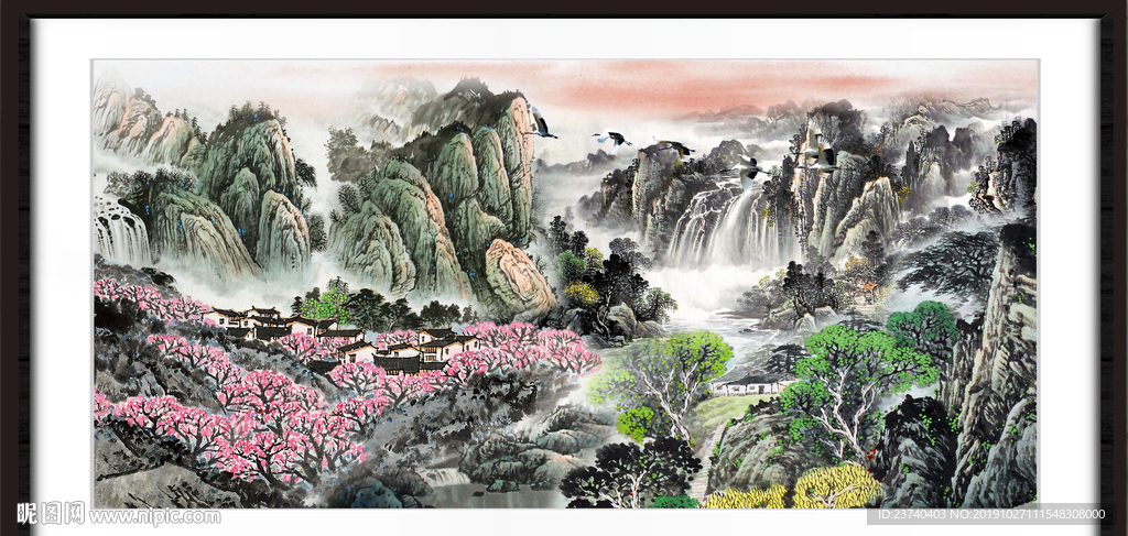 国画山水