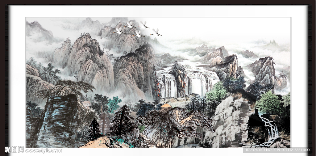 国画山水