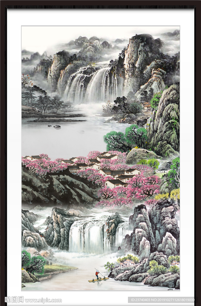 国画山水