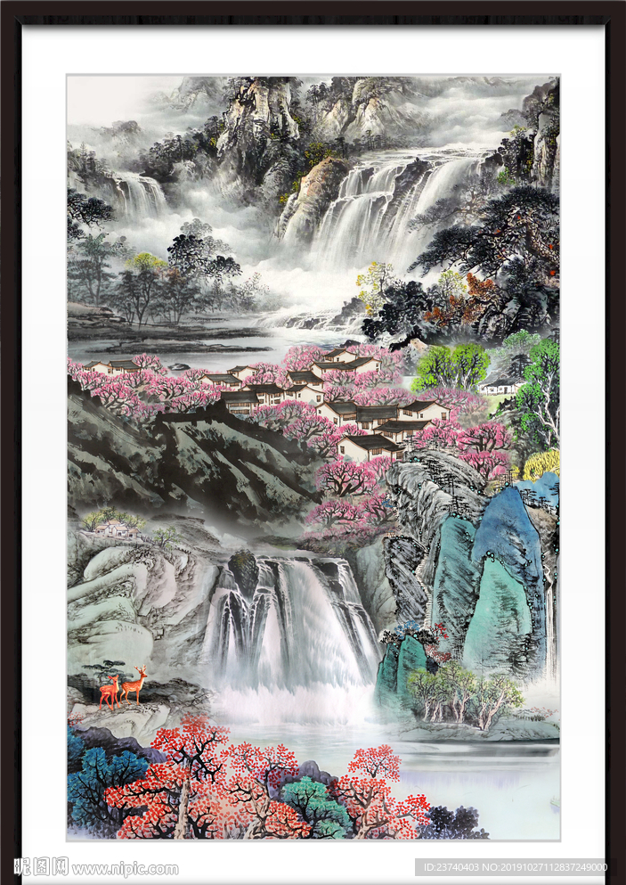 国画山水