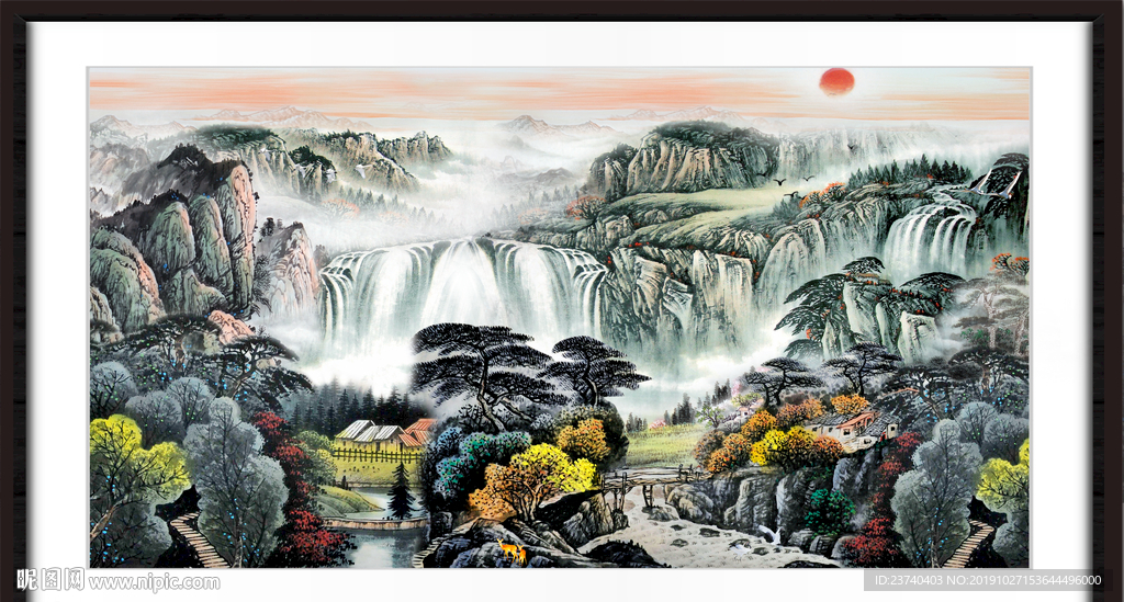 山水画