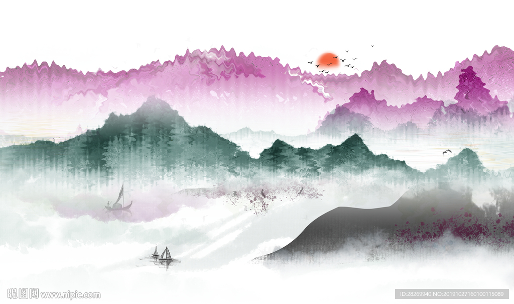 山水画