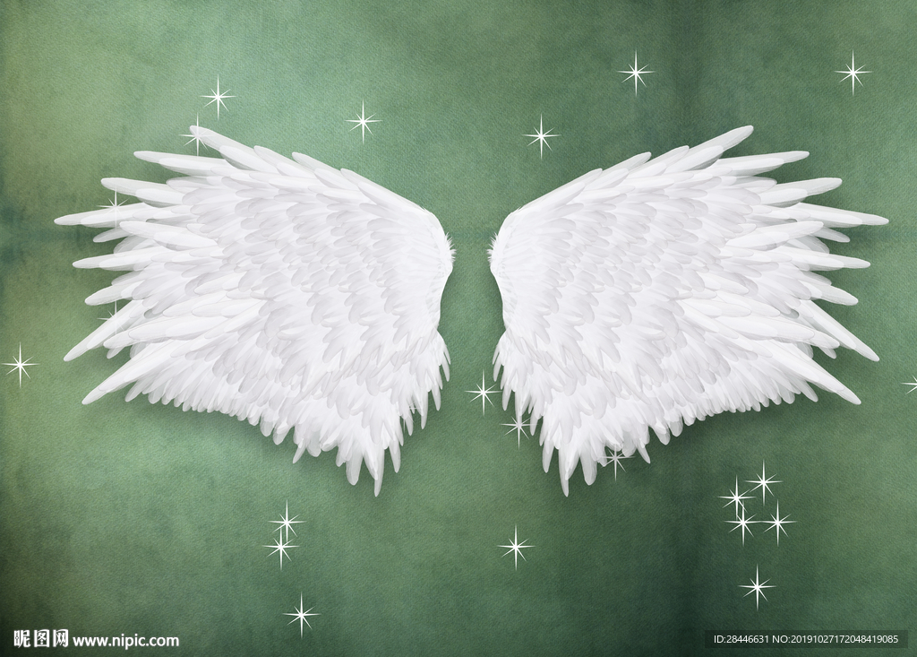 北欧网红翅膀背景墙