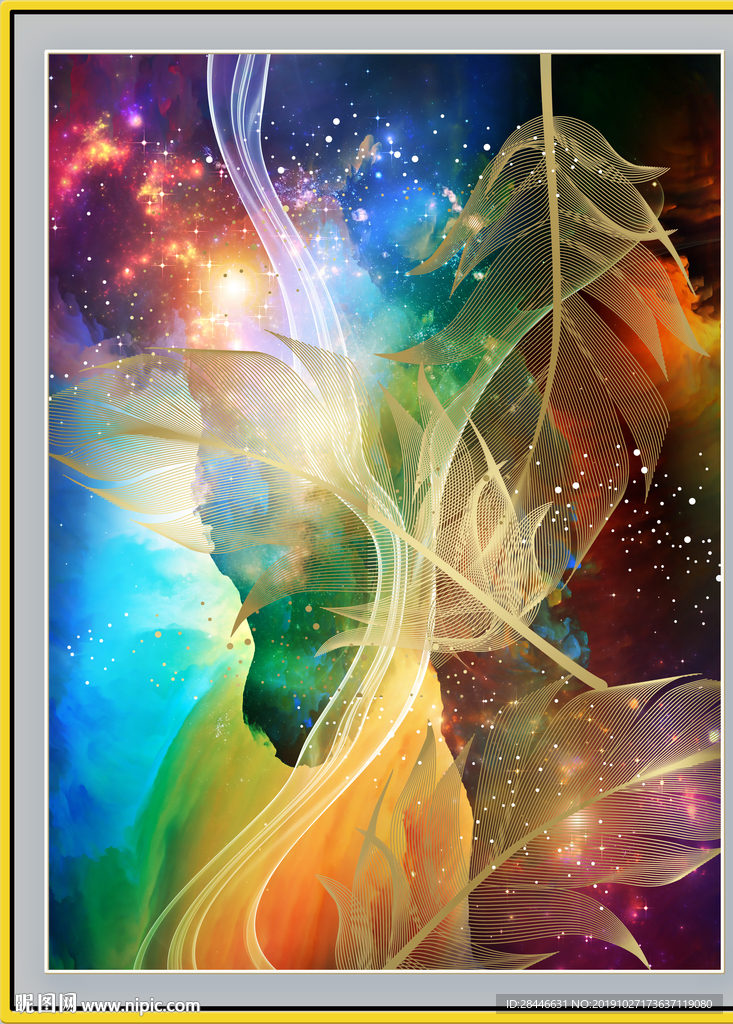 北欧轻奢装饰画