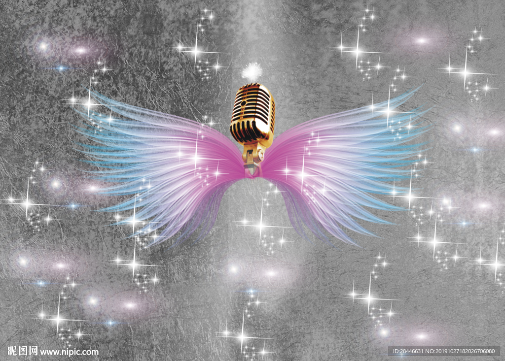 北欧网红翅膀背景墙