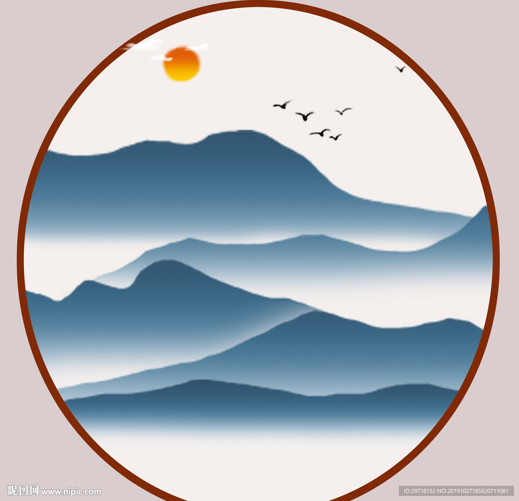 水墨画