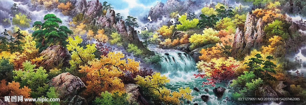 山水风景装饰画