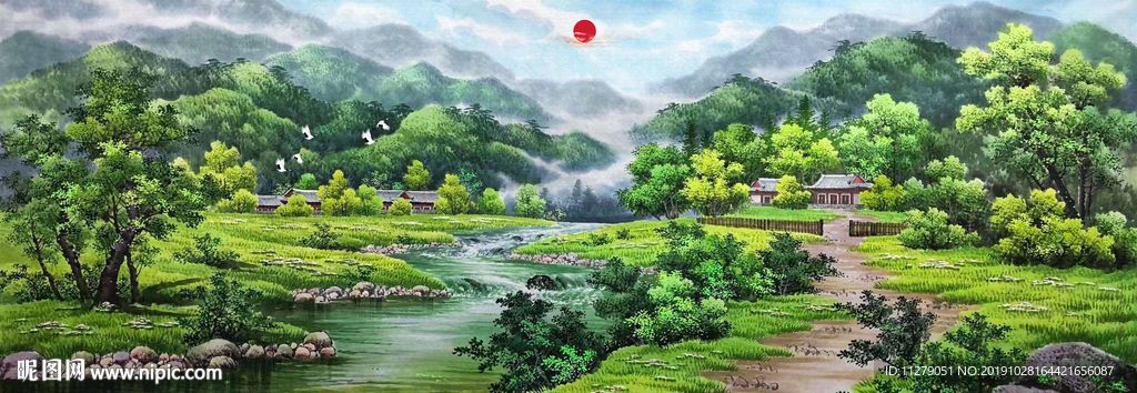 田园山水画