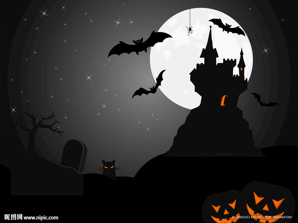 万圣节海报背景