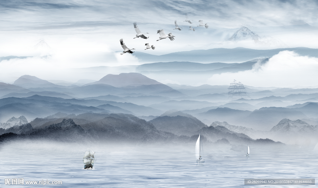 山水画