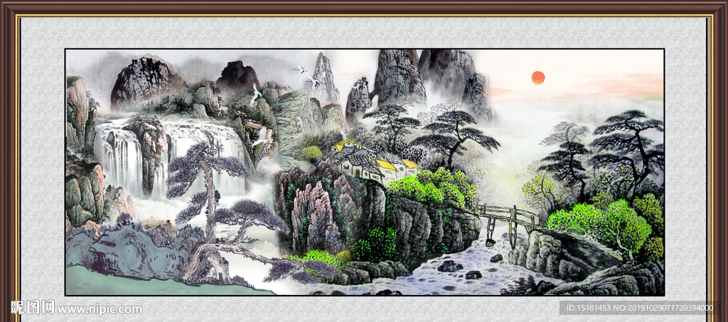 风景如画