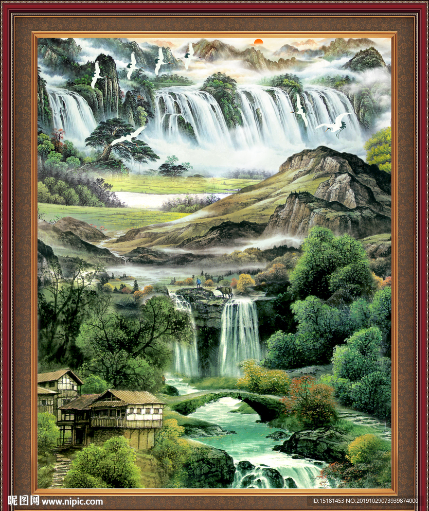 山水风景图