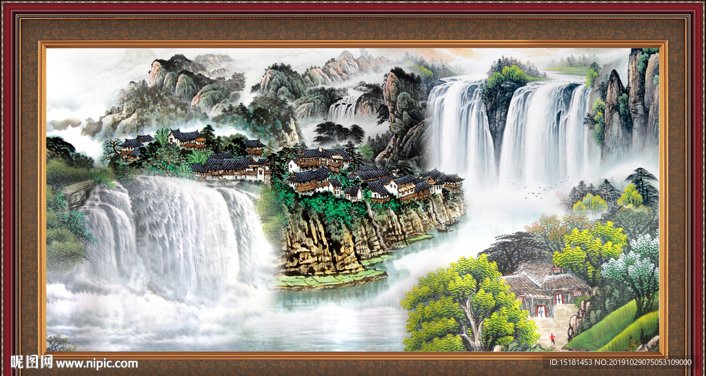 风景如画