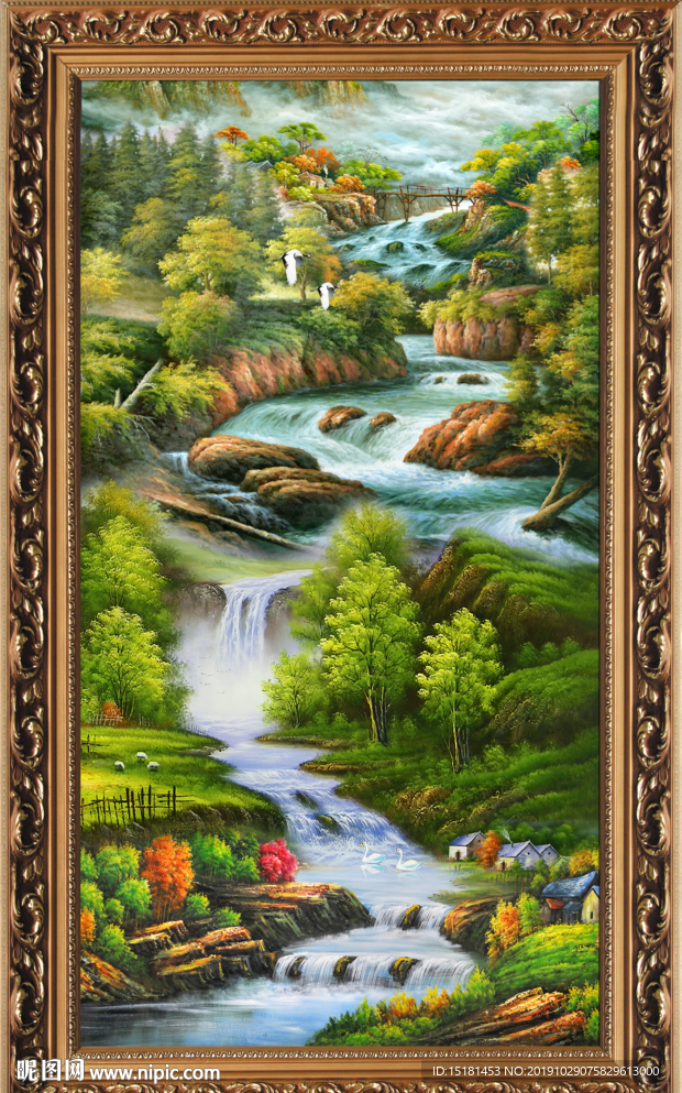 油画风景