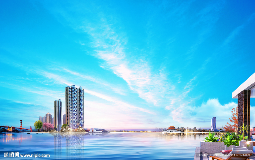 地铁 湖景 江景 地产 高端