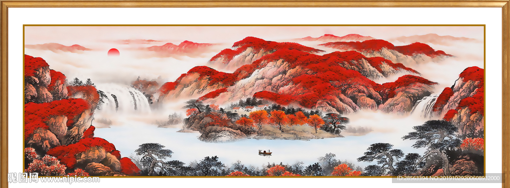 国画山水