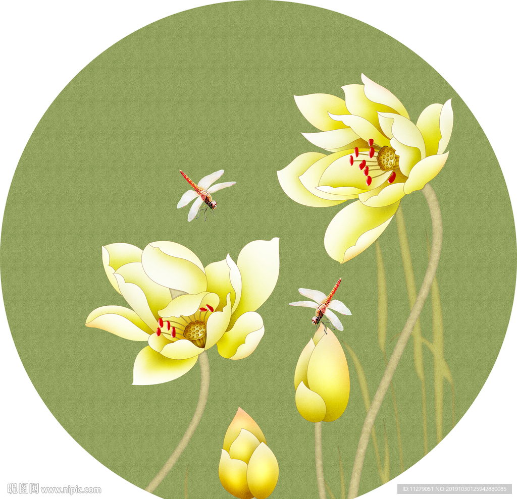 清新花鸟装饰画