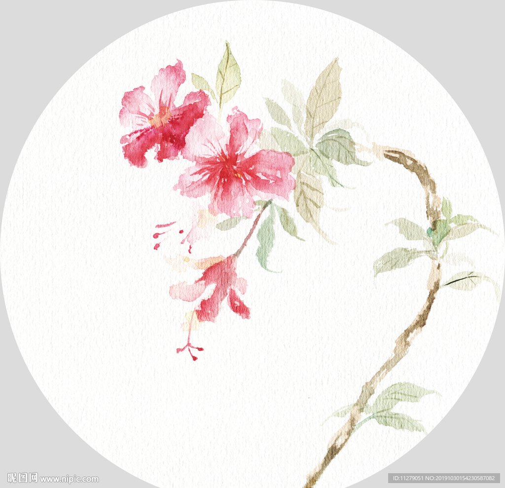 复古清新花鸟装饰画