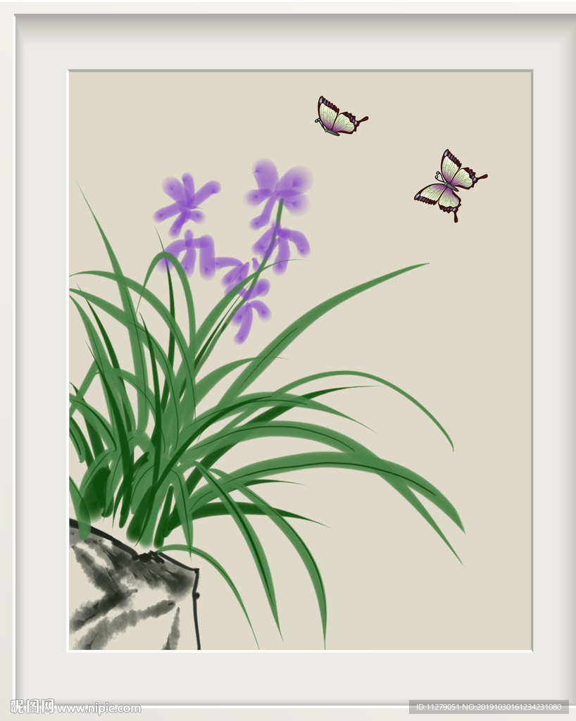清新花鸟装饰画
