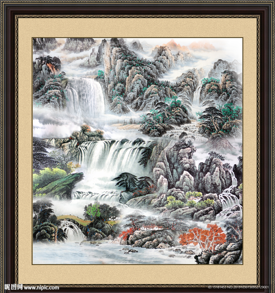 国画山水