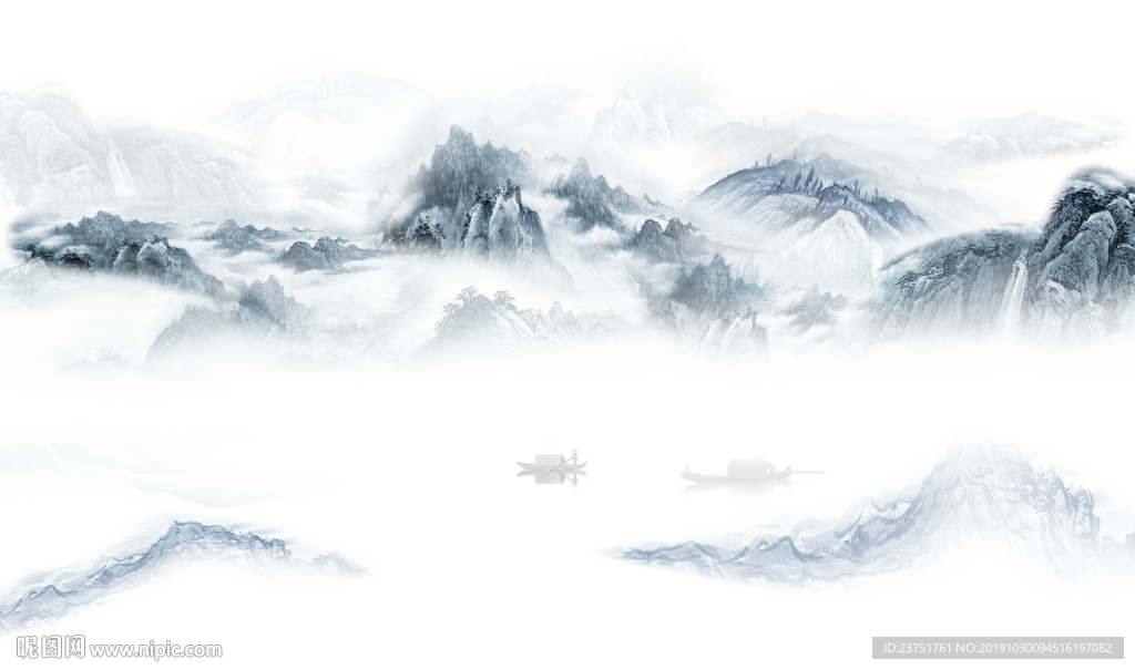 新中式山水
