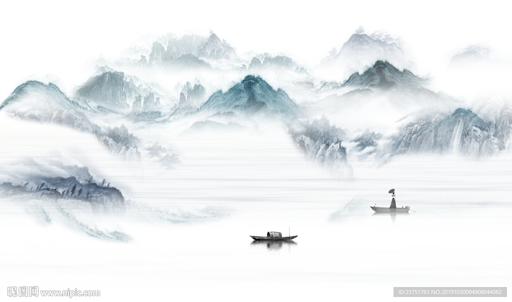 新中式山水