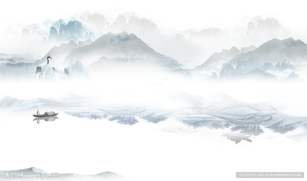 新中式山水