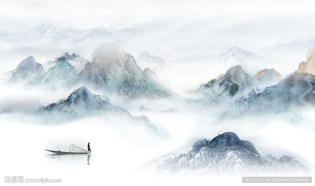 水墨山水