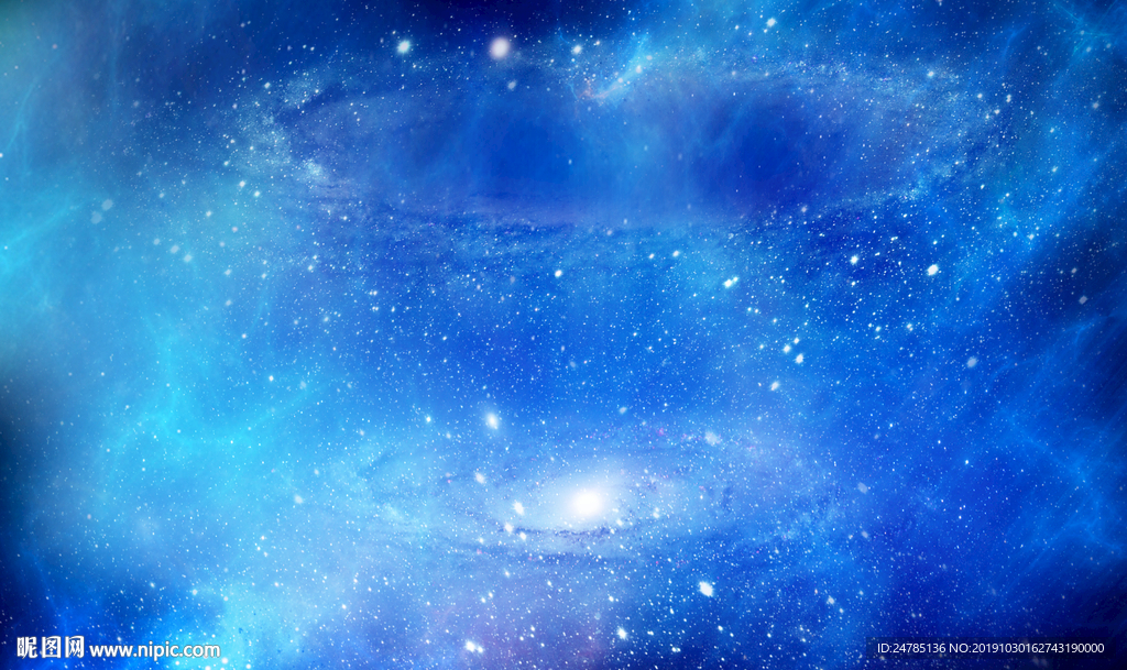 蓝色星空