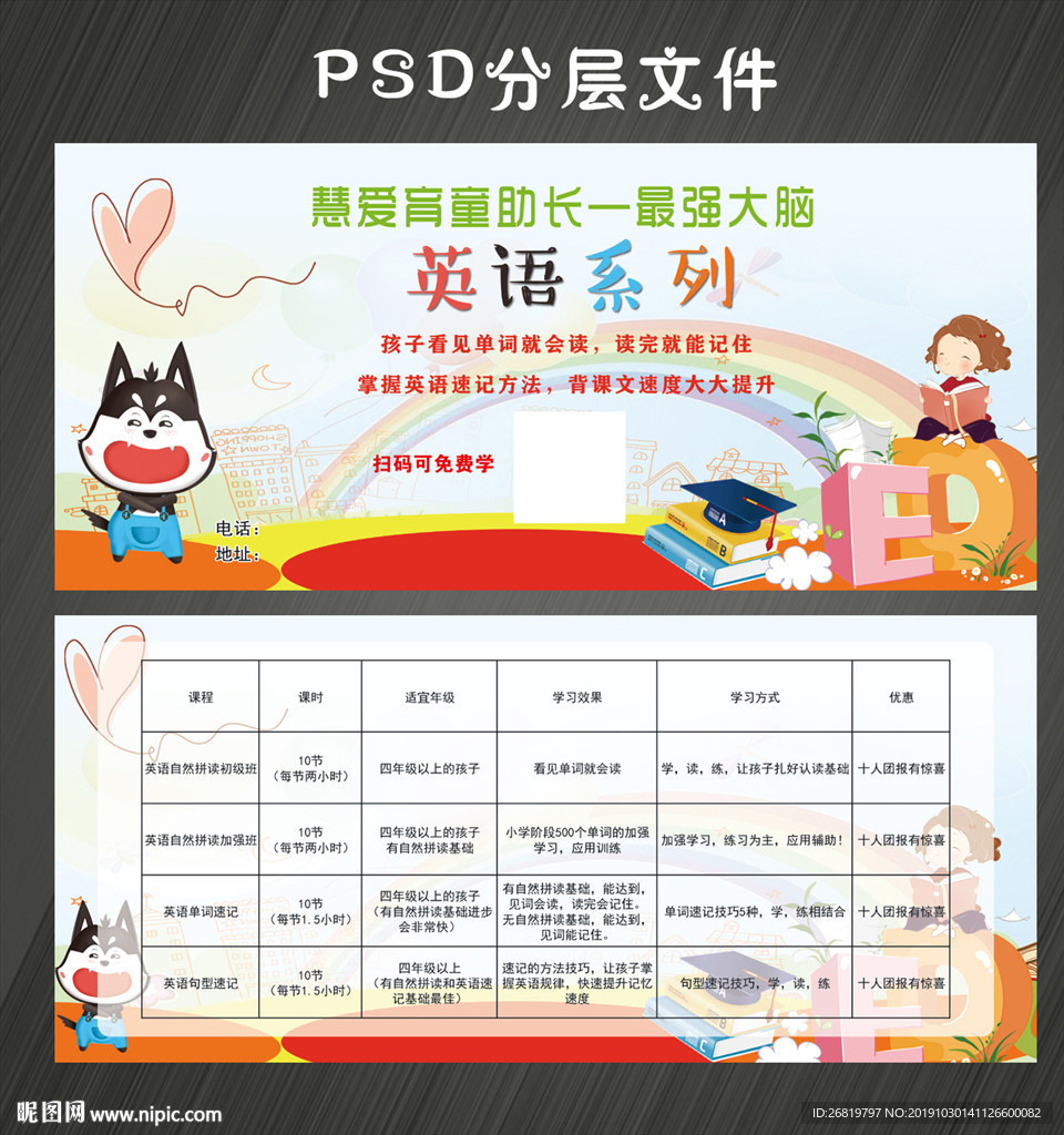英语代金券
