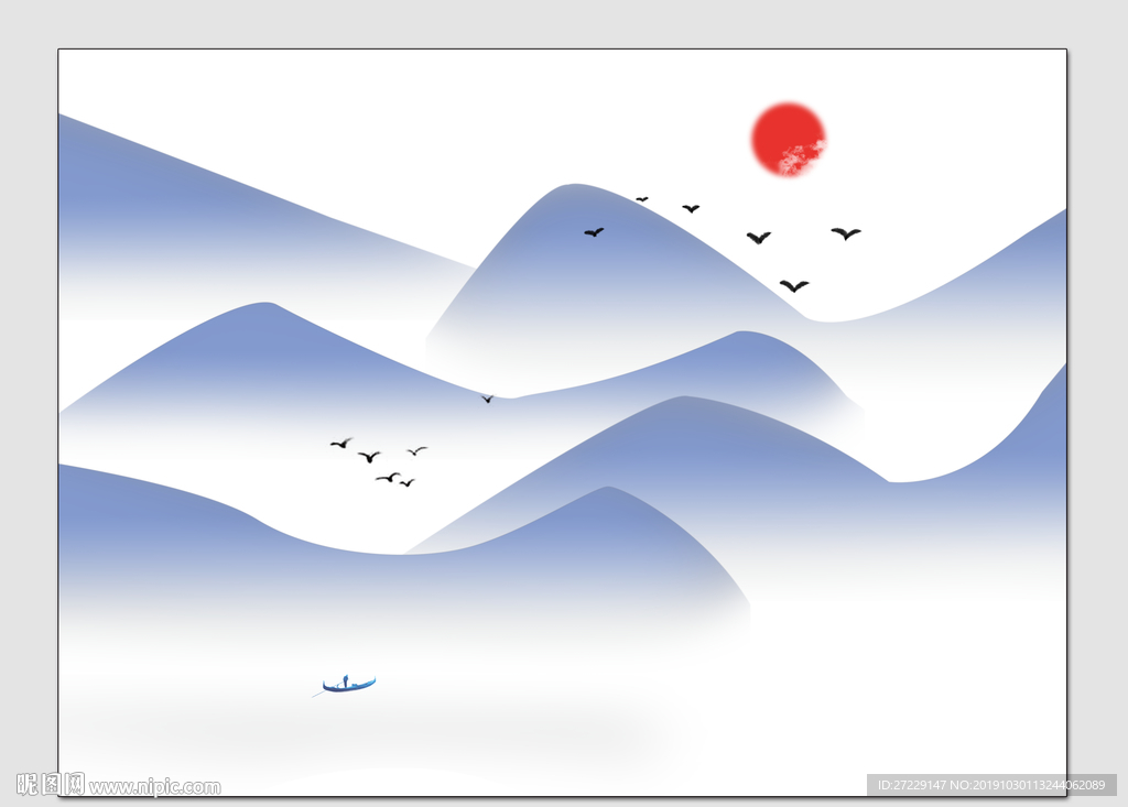 水墨画