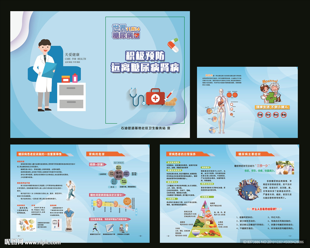 糖尿病、肾病宣传册