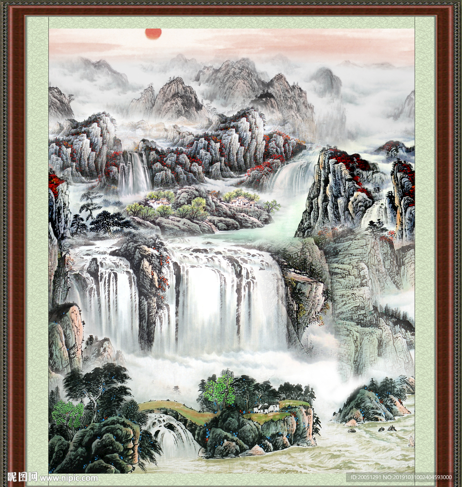 山水画
