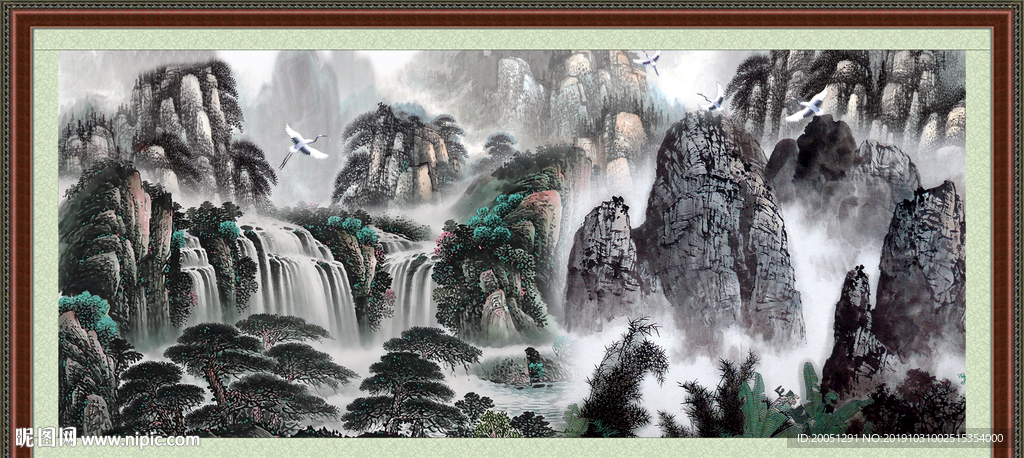 山水画