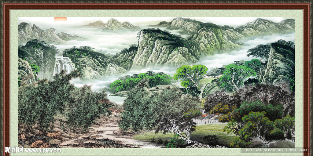 山水画