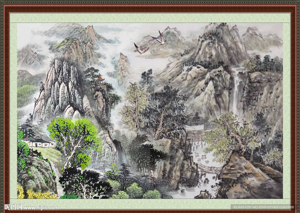 山水画