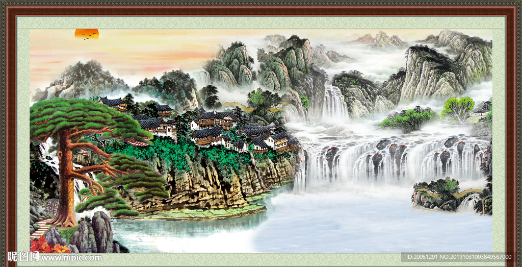 山水画