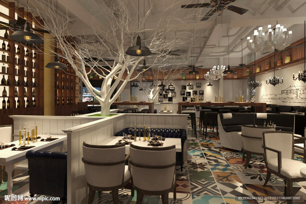 工业风餐厅设计