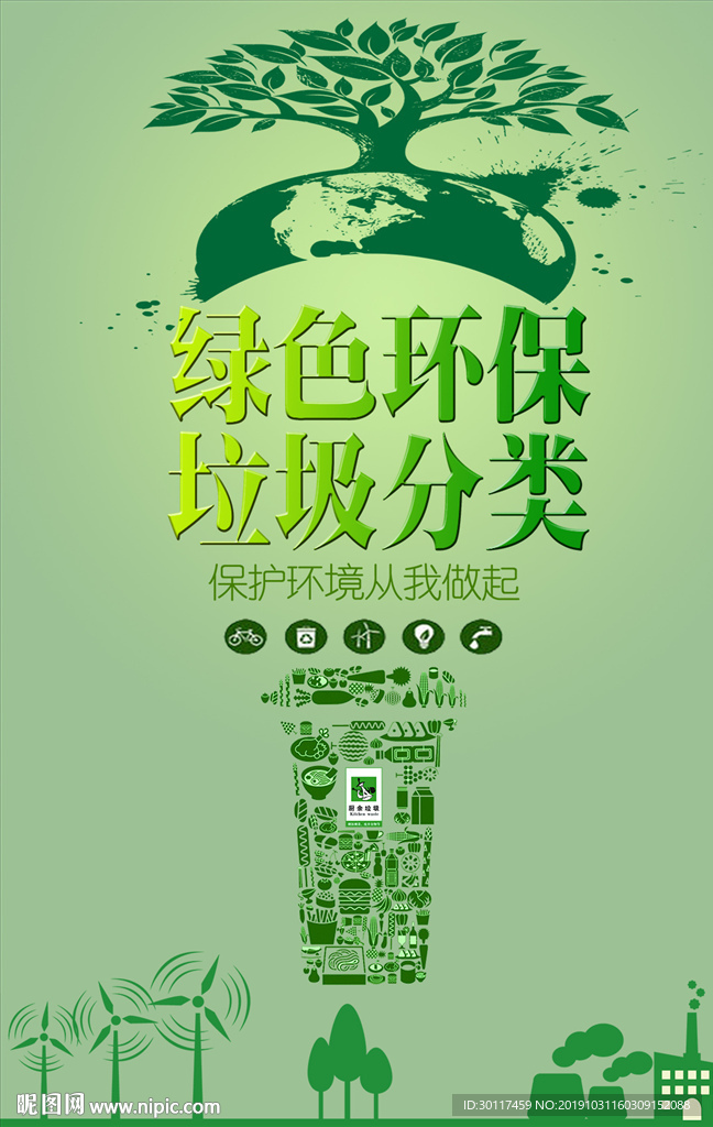 垃圾分类海报