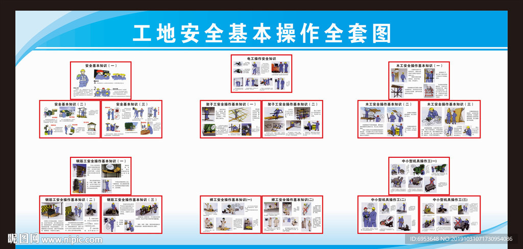 工地安全基本操作全套图