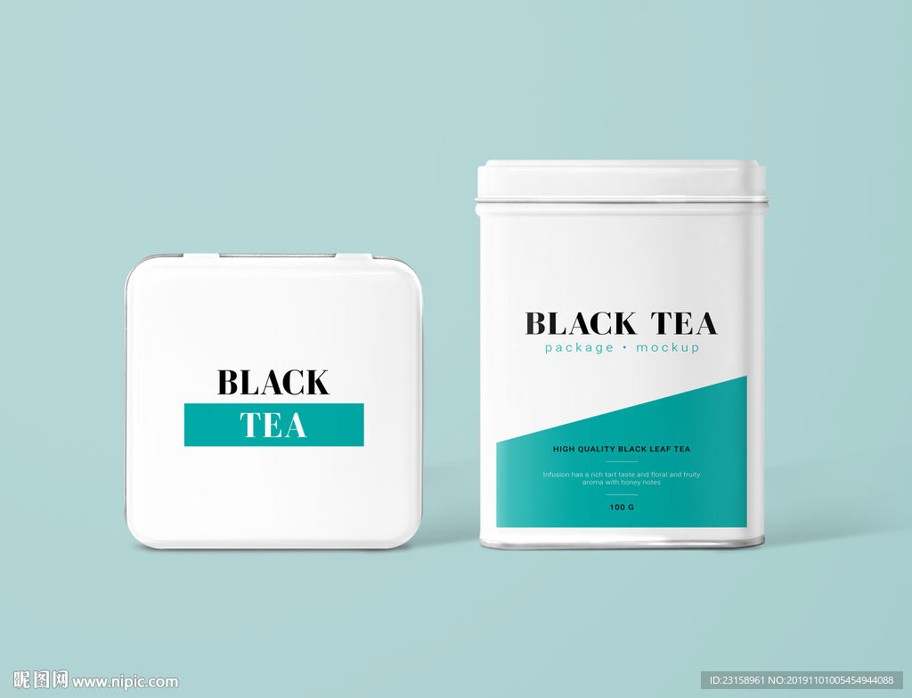 包装茶叶盒样机