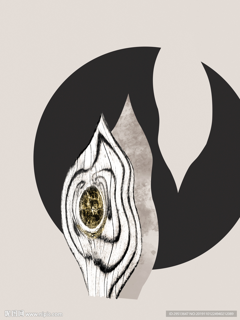 抽象中式装饰画