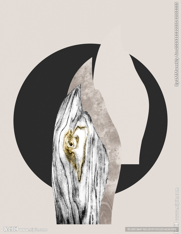 抽象中式装饰画