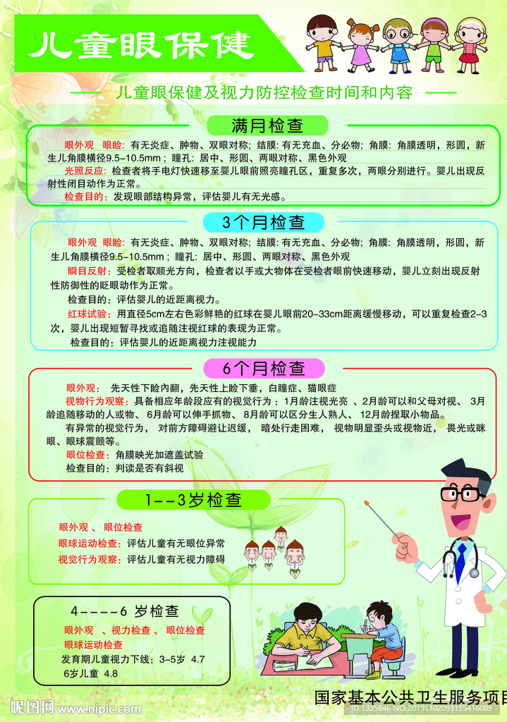 儿童眼保健及视力检查