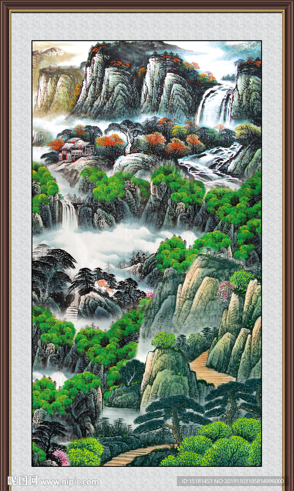 山水风景图