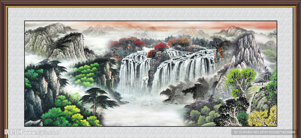 山水风景图