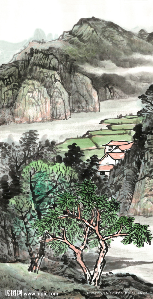 国画山水