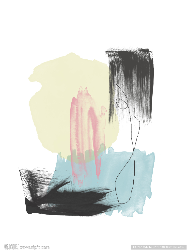 抽象装饰画