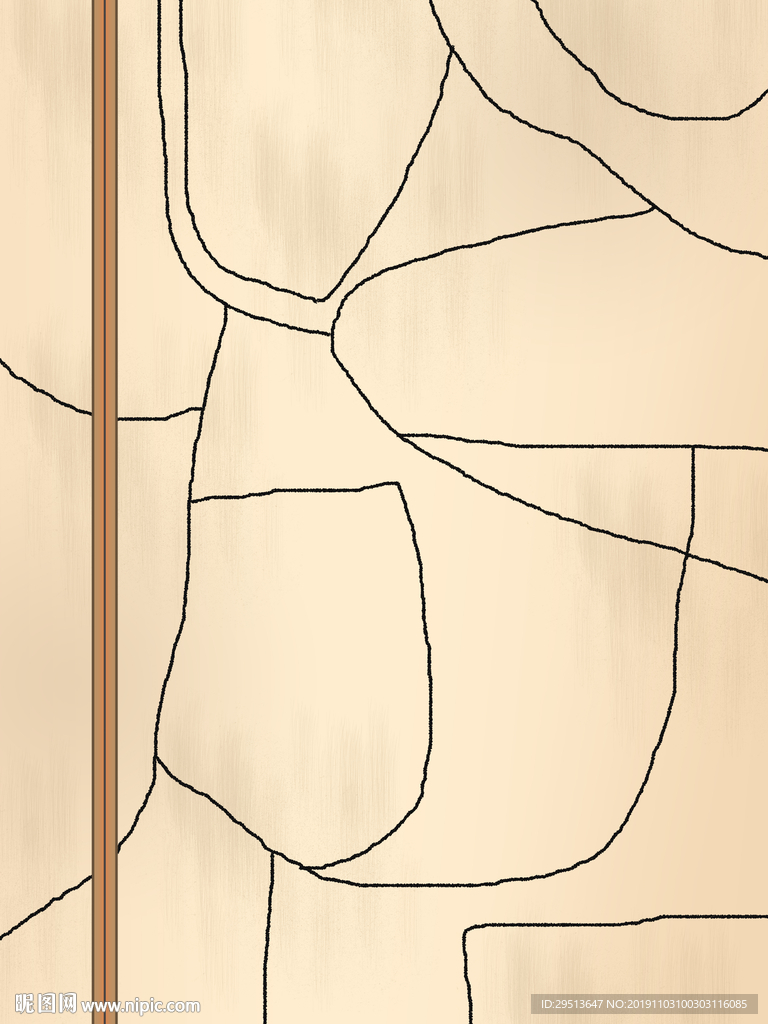 线条抽象装饰画